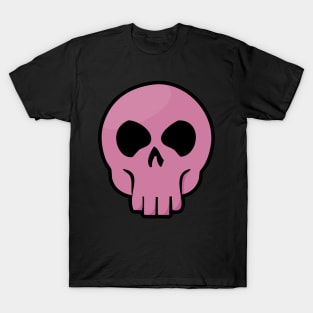 Skull - Pink T-Shirt